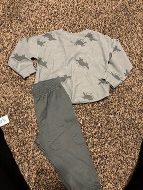 Carters Dinosaur Sweatshirt and Joggers Set
